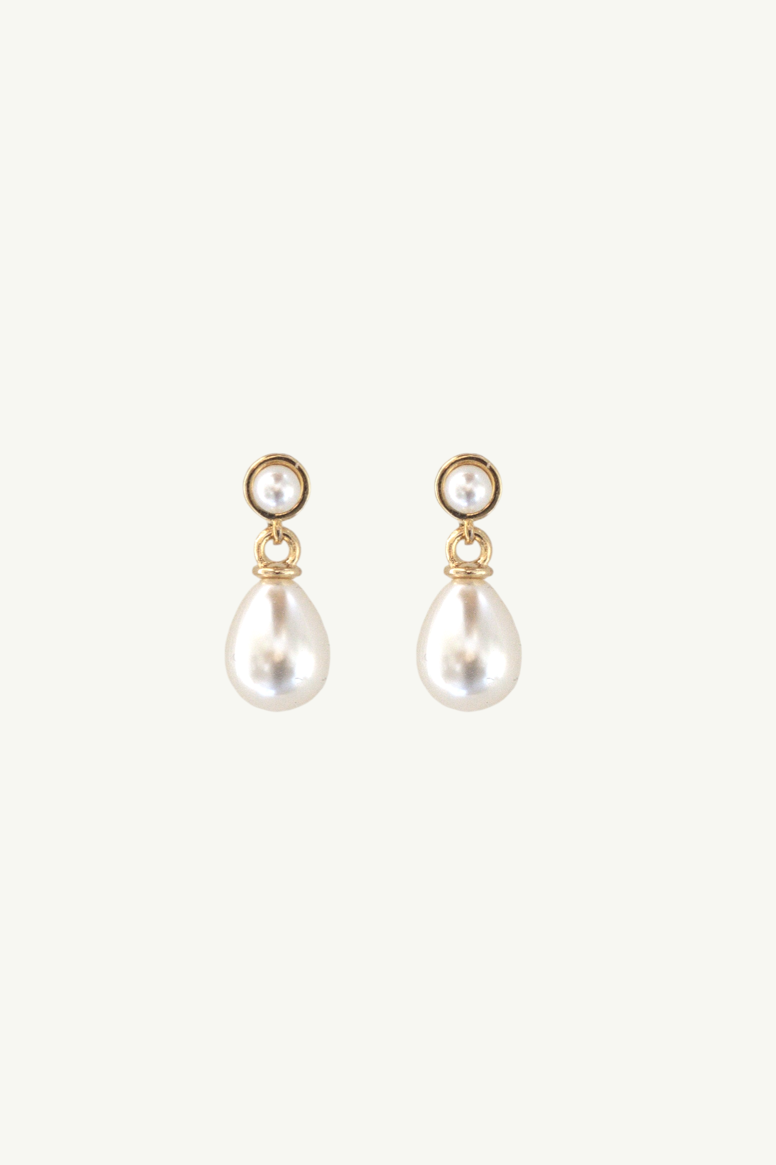 Mini Pearl Drop Earrings
