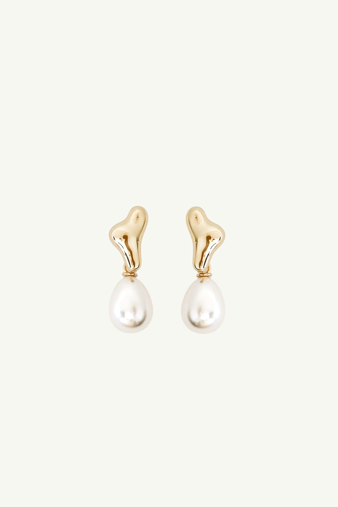Mini Irregular Pearl Drop Earrings