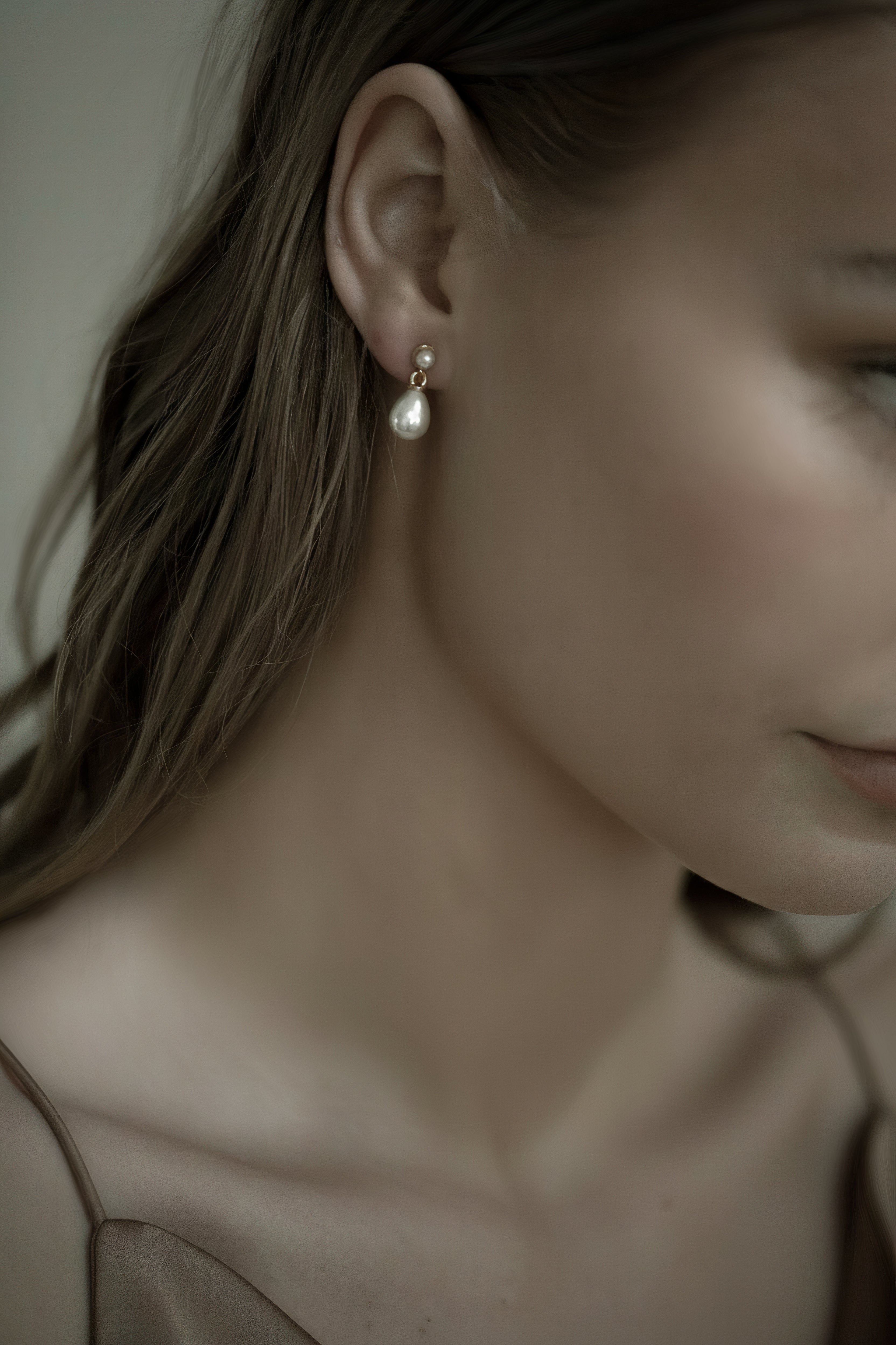 Mini Pearl Drop Earrings